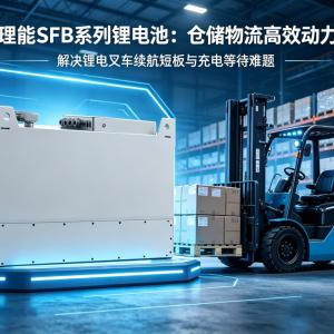 泰坦理能 | 告别“充电焦虑”！SFB系列锂电池，重塑锂电叉车充电体验