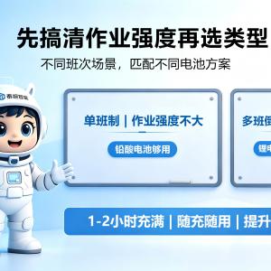 泰坦理能 | 选叉车电池的实用Tips，少走弯路全靠这些细节