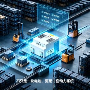 泰坦理能 | 穿梭百米货架的“血液泵”：一块真正懂仓储节拍的磷酸铁锂电池！